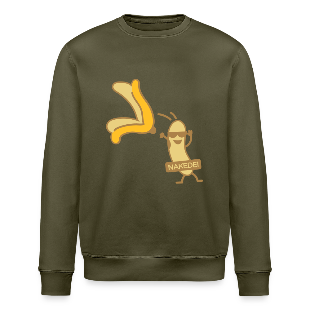 Nakedei - Unisex Bio Sweatshirt - Khaki