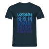 Lichtenberg Planet Earth - Männer Premium T-Shirt - Navy