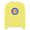 Marzahn Retro - Kinder Langarmshirt - Gelb