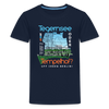 Tegernsee oder Tempelhof - Teenager Premium T-Shirt - Navy