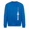 Fernsehturm Zick zack - Unisex Bio Sweatshirt - Königsblau