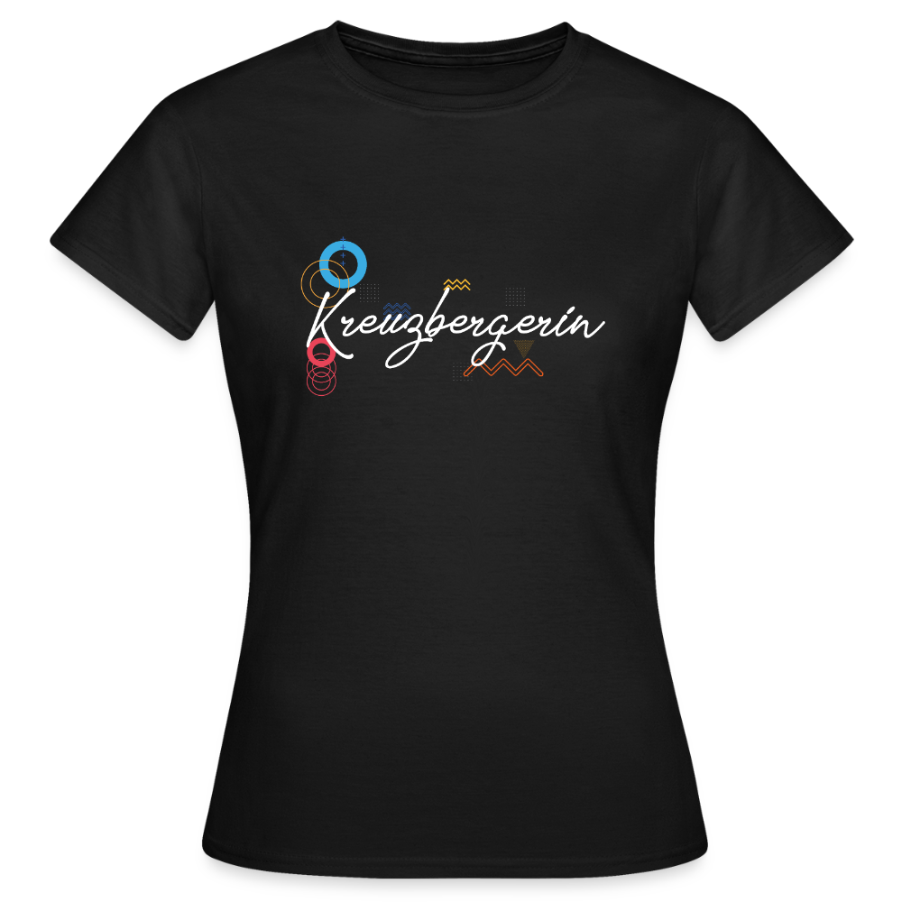 Kreuzbergerin - Frauen Premium T-Shirt - Schwarz