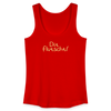 Dit flutscht! - Frauen Bio Tank Top - Rot