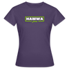 hamwa - Frauen Premium T-Shirt - Dunkellila