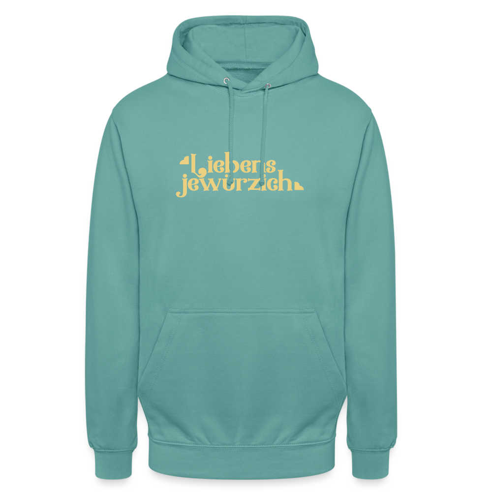 Liebensjewürzich - Unisex Hoodie - Pastelltürkis