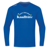 Knalltüte - Männer Sport Langamshirt - Royalblau