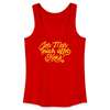 Jeh mah nich uffn Keks gelb - Frauen Bio Tank Top - Rot
