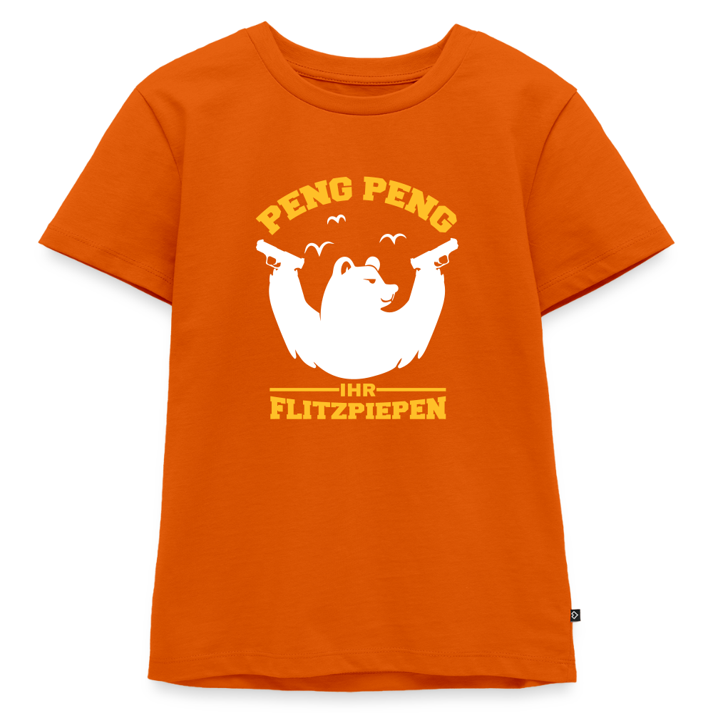 Peng Peng - Kinder Premium T-Shirt - Orange 