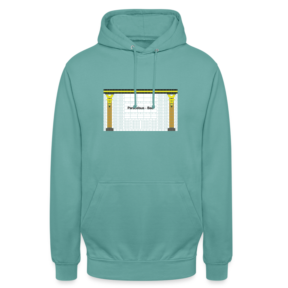 Paracelsus-bad - Unisex Hoodie - Pastelltürkis