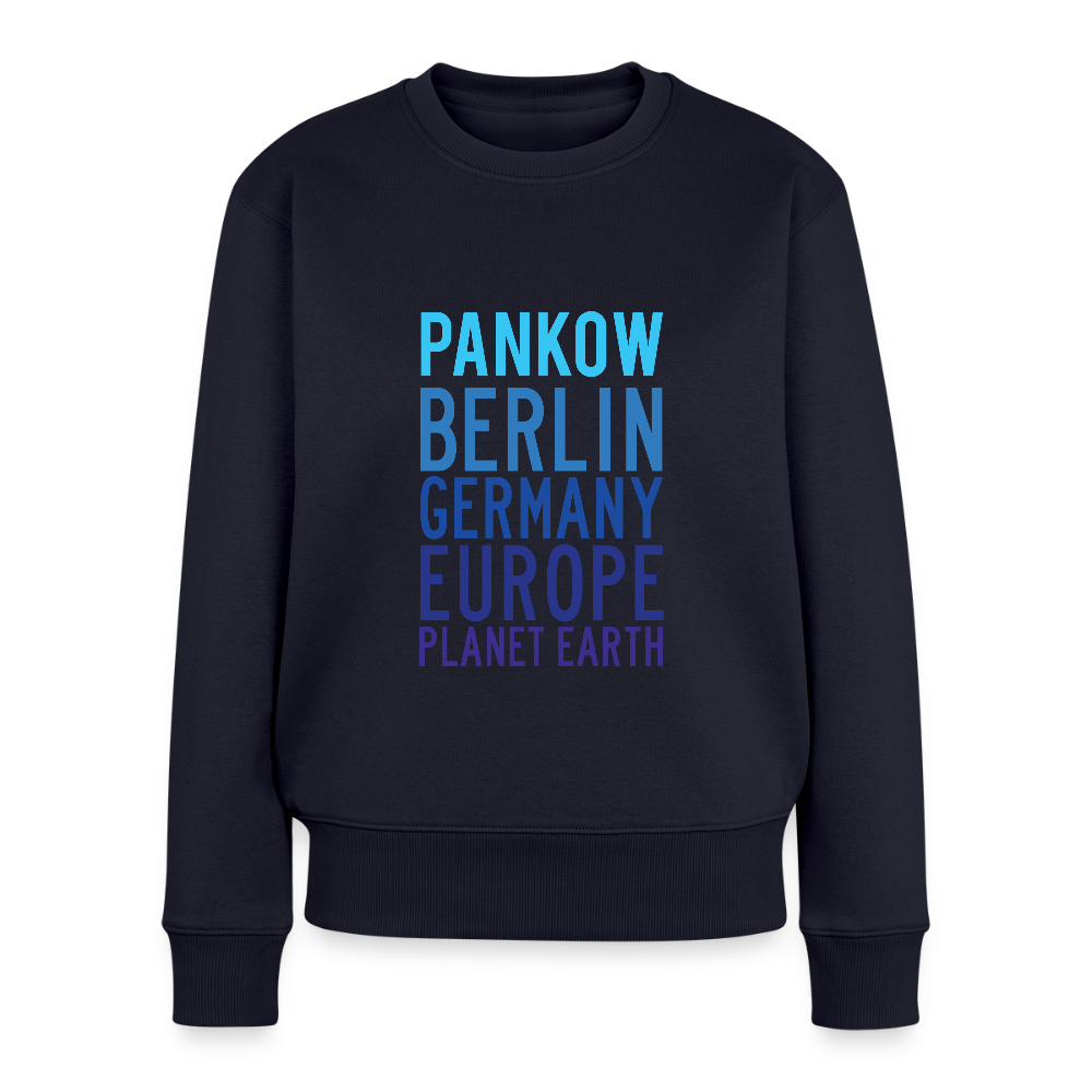 Pankow Planet Earth - Frauen Premium Pullover - Navy