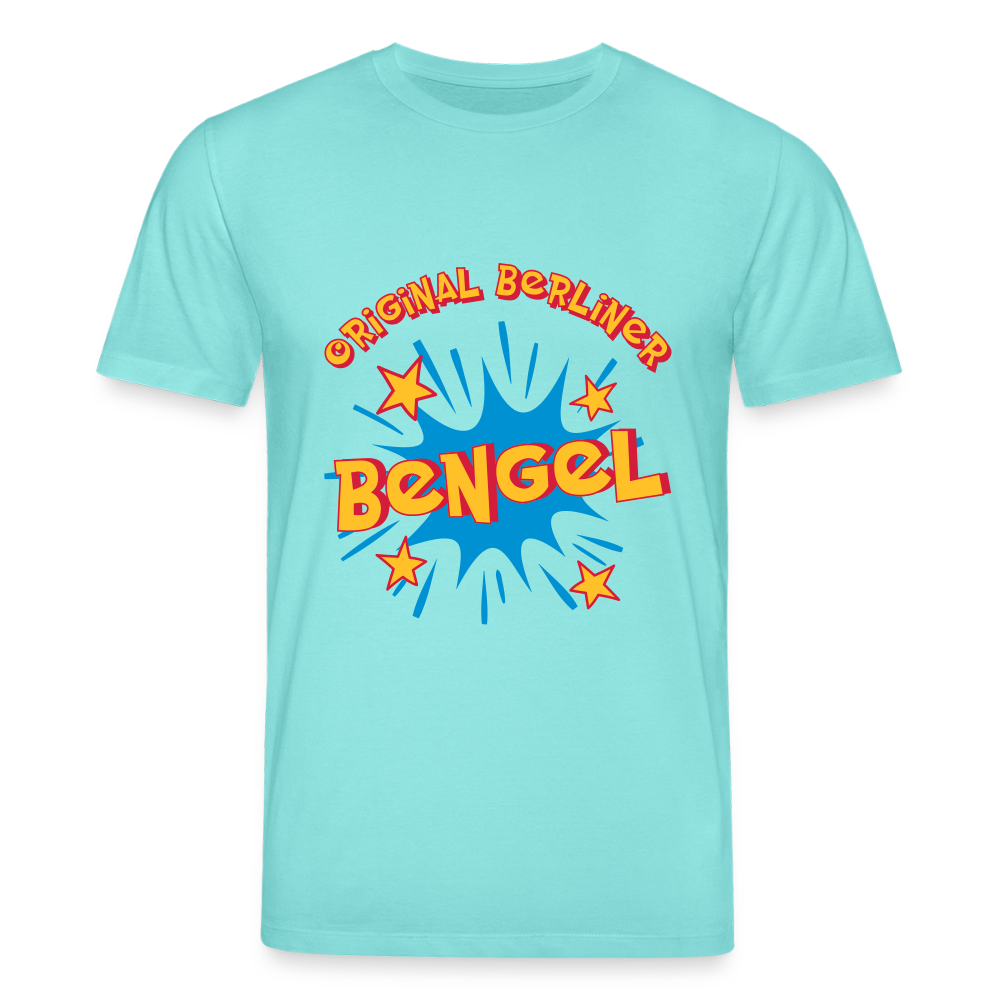 Berliner Bengel - Unisex Bio T-Shirt - Poolblau