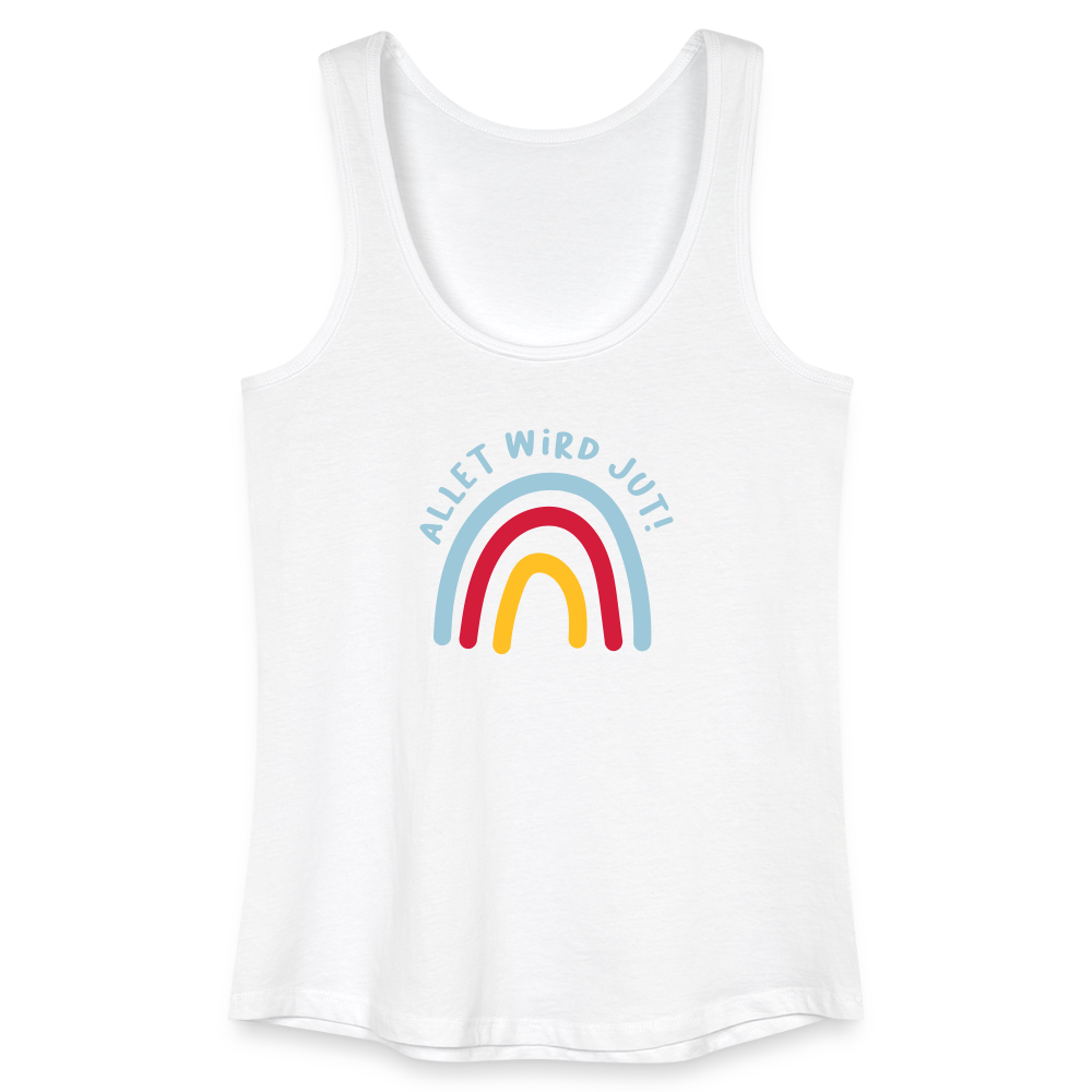 Allet wird jut! - Frauen Bio Tank Top - Weiß