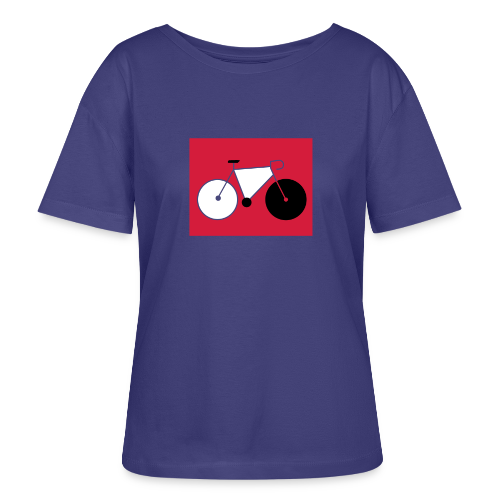 Berliner Tretmühle - Relaxed Rundhals Frauen Bio-T-Shirt - Dämmerung