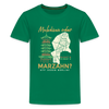 Malediven oder Marzahn - Teenager Premium T-Shirt - Kelly Green