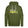 Mach keen Rabatz - Männer Premium Hoodie - Olivgrün