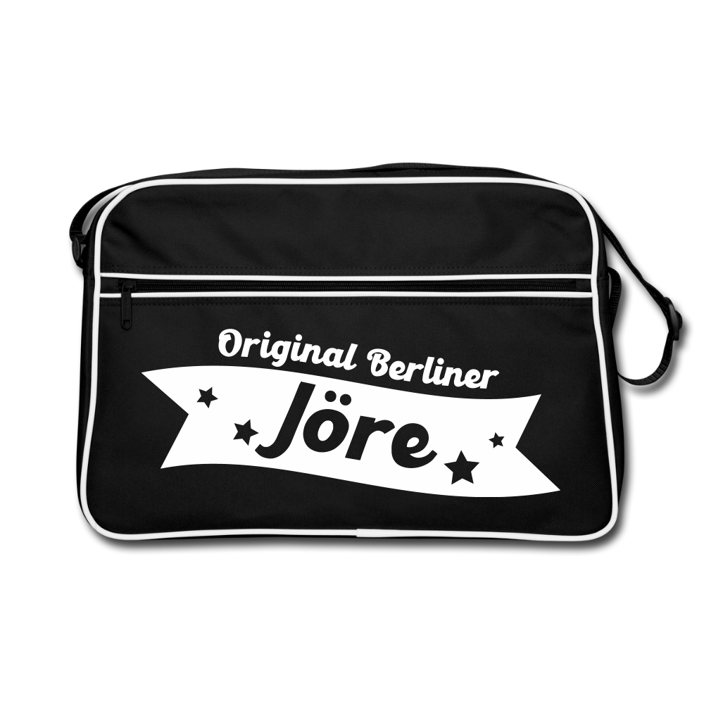 Berliner Jöre - Retro Tasche - Schwarz/Weiß