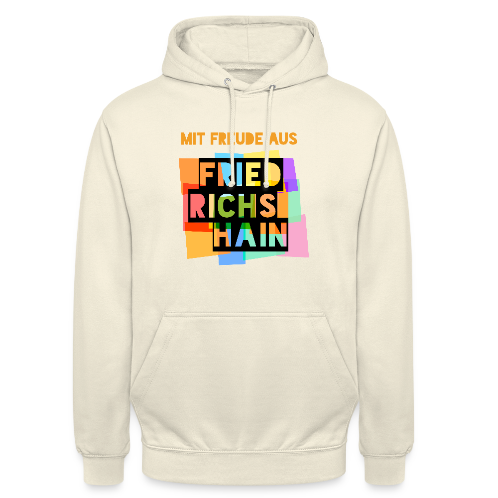 Freude aus Friedrichshain - Unisex Hoodie - Vanille-Milchshake