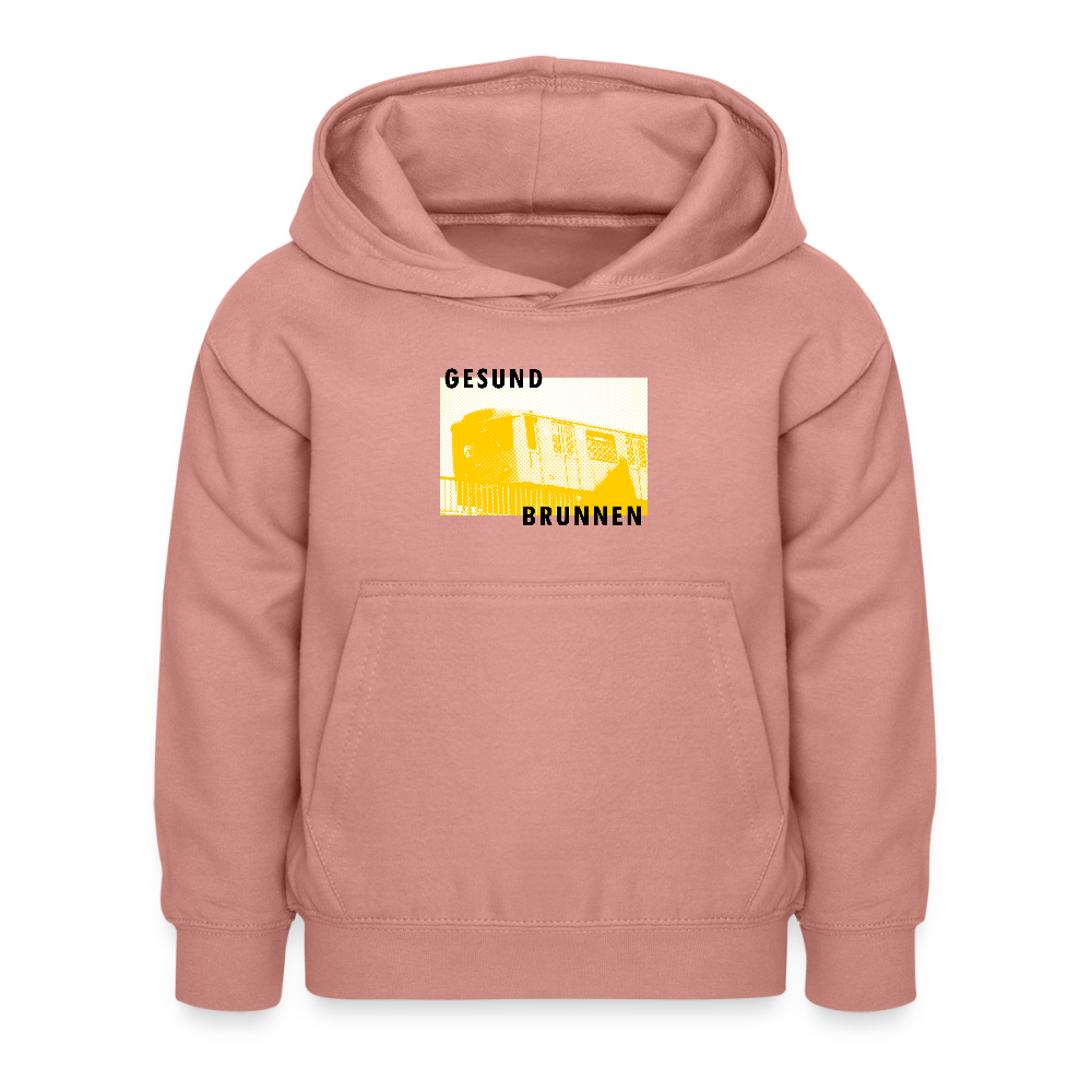 Gesundbrunnen Metro - Kinder Hoodie - Altrosa
