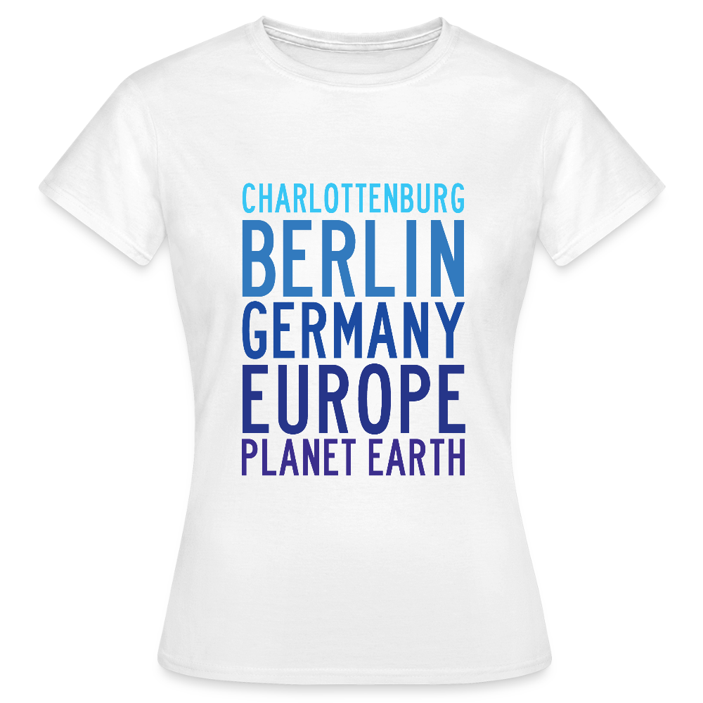 Charlottenburg - Earth - Frauen Premium T-Shirt - Weiß