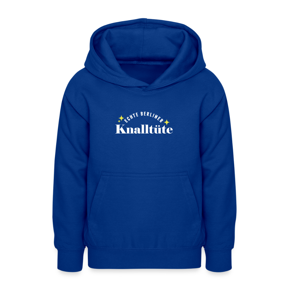 Echte Berliner Knalltüte - Teenager Hoodie - Royalblau