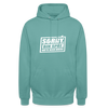 Sorry, ick bin spät. Hatte keen Bock. - Unisex Hoodie - Pastelltürkis
