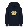Ick bin keen Sturkopp - Teenager Hoodie - Navy