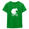 Fahrradbär - Kinder Premium T-Shirt - Grün