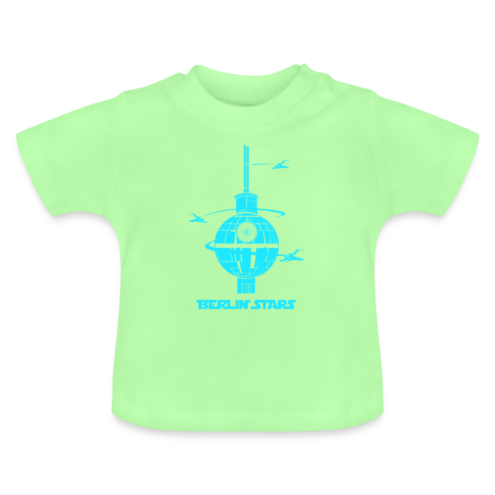 Berlin Stars - Blau - Baby T-Shirt - Mintgrün