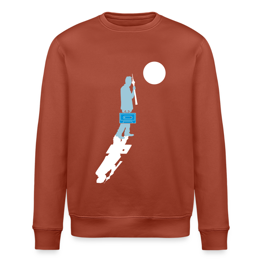 Unterwegs in Berlin - Unisex Bio Sweatshirt - Terrakotta