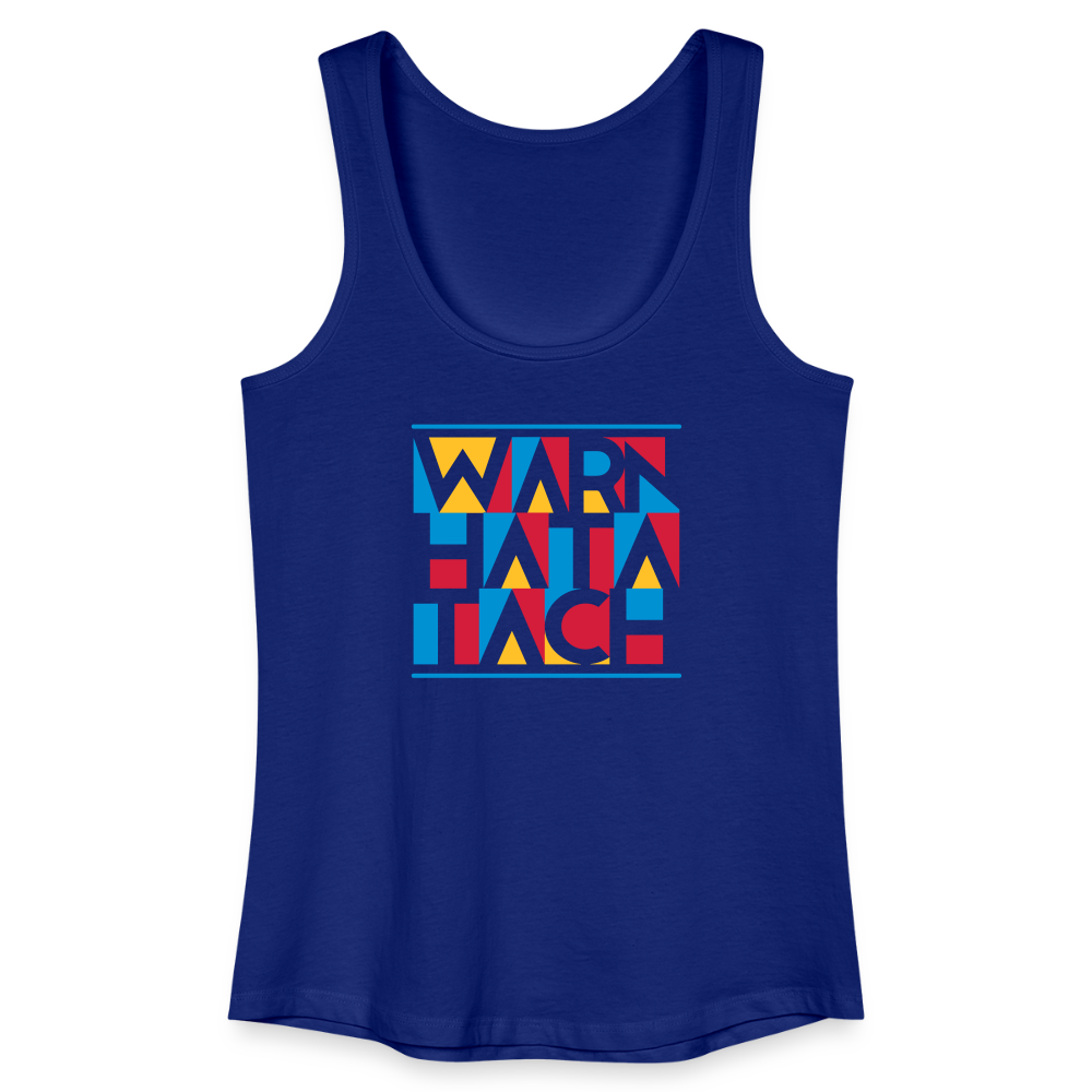 Warn Hata Tach - Frauen Bio Tank Top - Königsblau