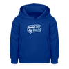 Keene Zeit für Blabla! - Kinder Hoodie - Royalblau
