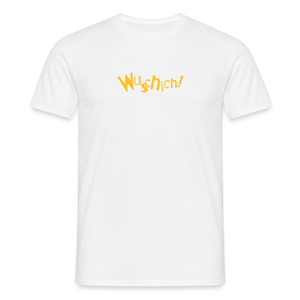 Wuschich! - Männer Premium T-Shirt - Weiß