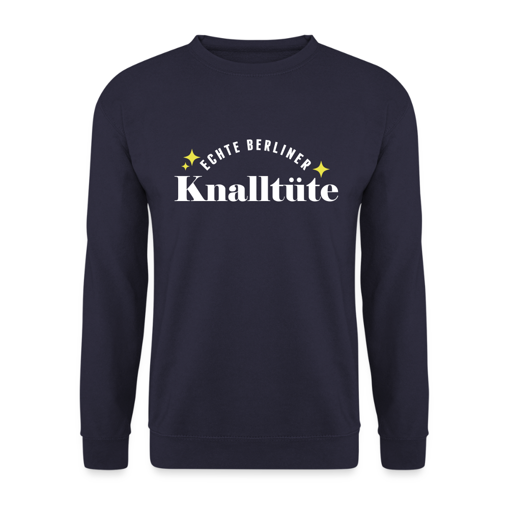 Echte Berliner Knalltüte - Unisex Pullover - Navy