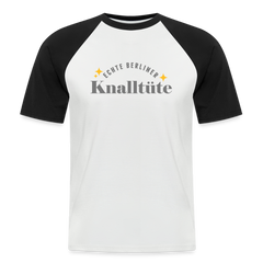 Echte Berliner Knalltüte - Männer Baseball T-Shirt