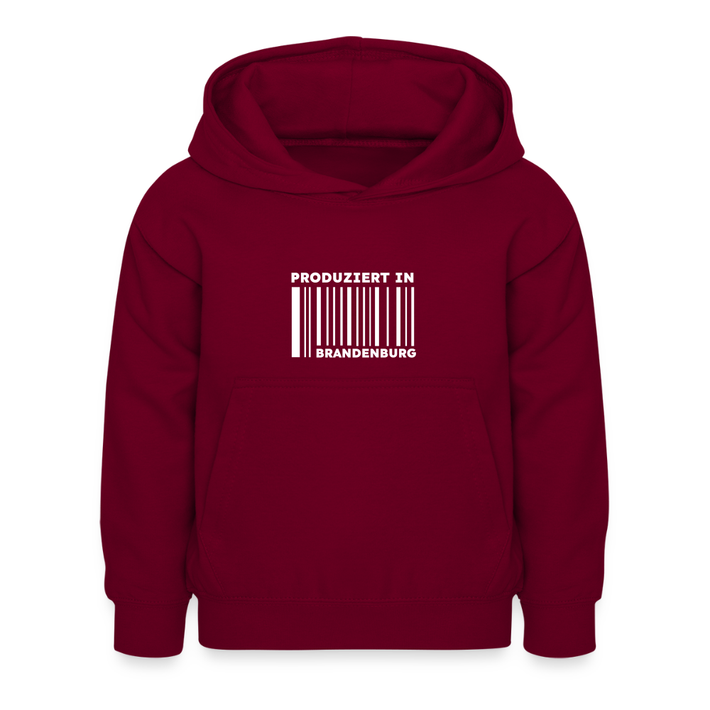 PRODUZIERT IN BRANDENBURG - Kinder Hoodie - Bordeaux