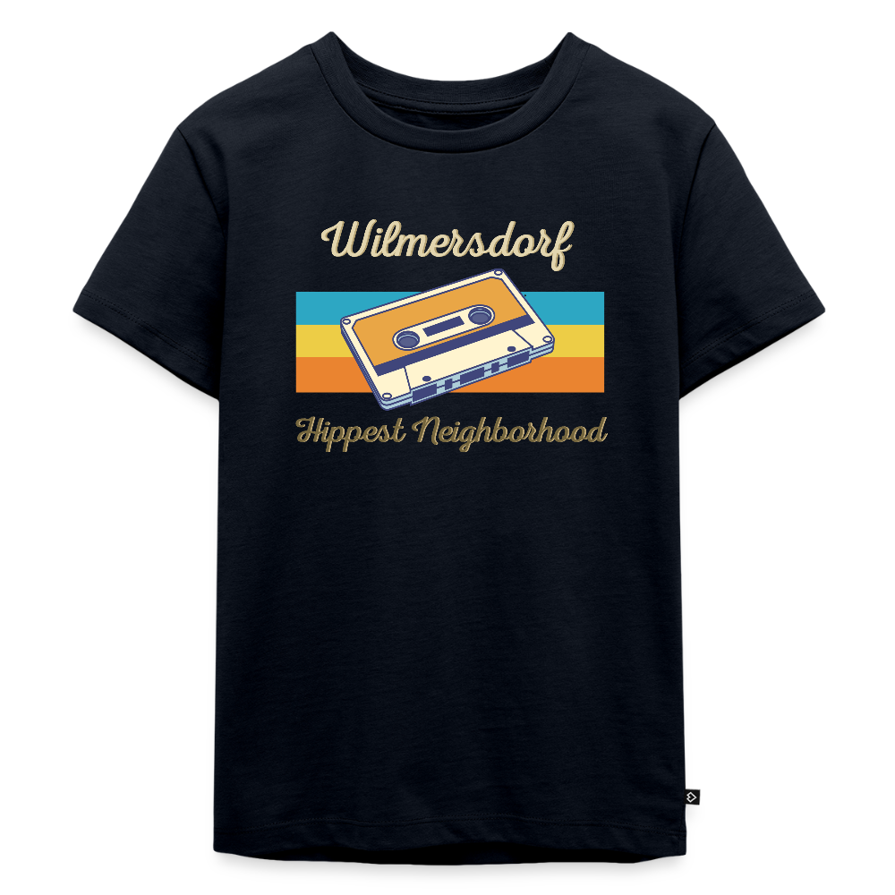 Wilmersdorf Hippest Neighborhood - Kinder Premium T-Shirt - Navy