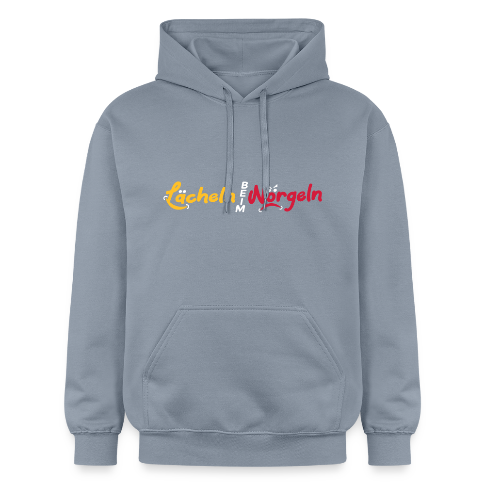 Lächeln beim Nörgeln - Hoodie - Blau