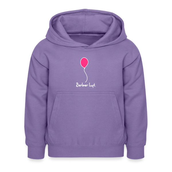 Berliner Luftballon - Kinder Hoodie - Lavendel