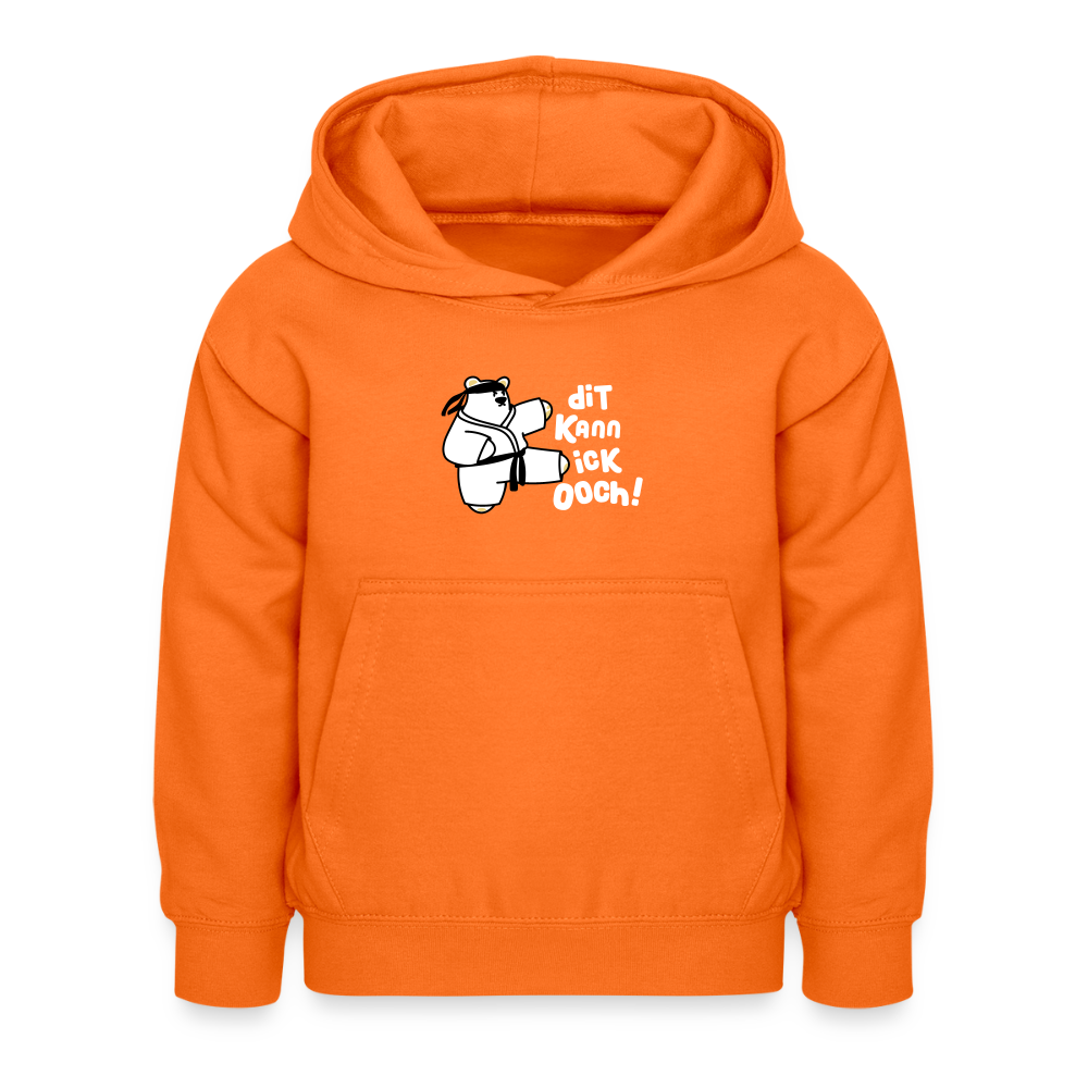 Dit kann ick ooch! - Kinder Hoodie - Orange