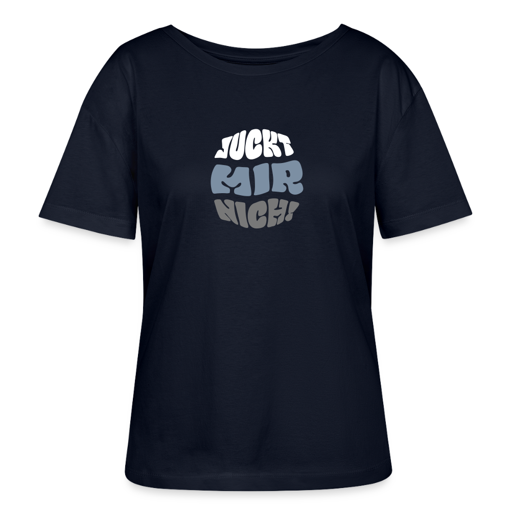 Juckt Mir Nich! - Relaxed Rundhals Frauen Bio-T-Shirt - Navy
