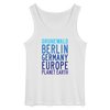 Grunewald Planet Earth - Männer Tank Top - Weiß
