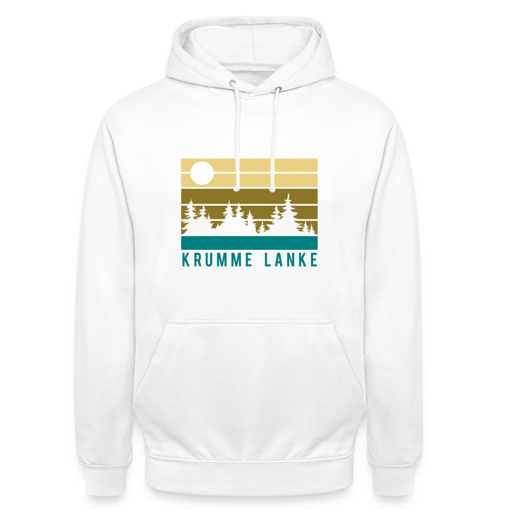Krumme Lanke - Unisex Hoodie - Weiß