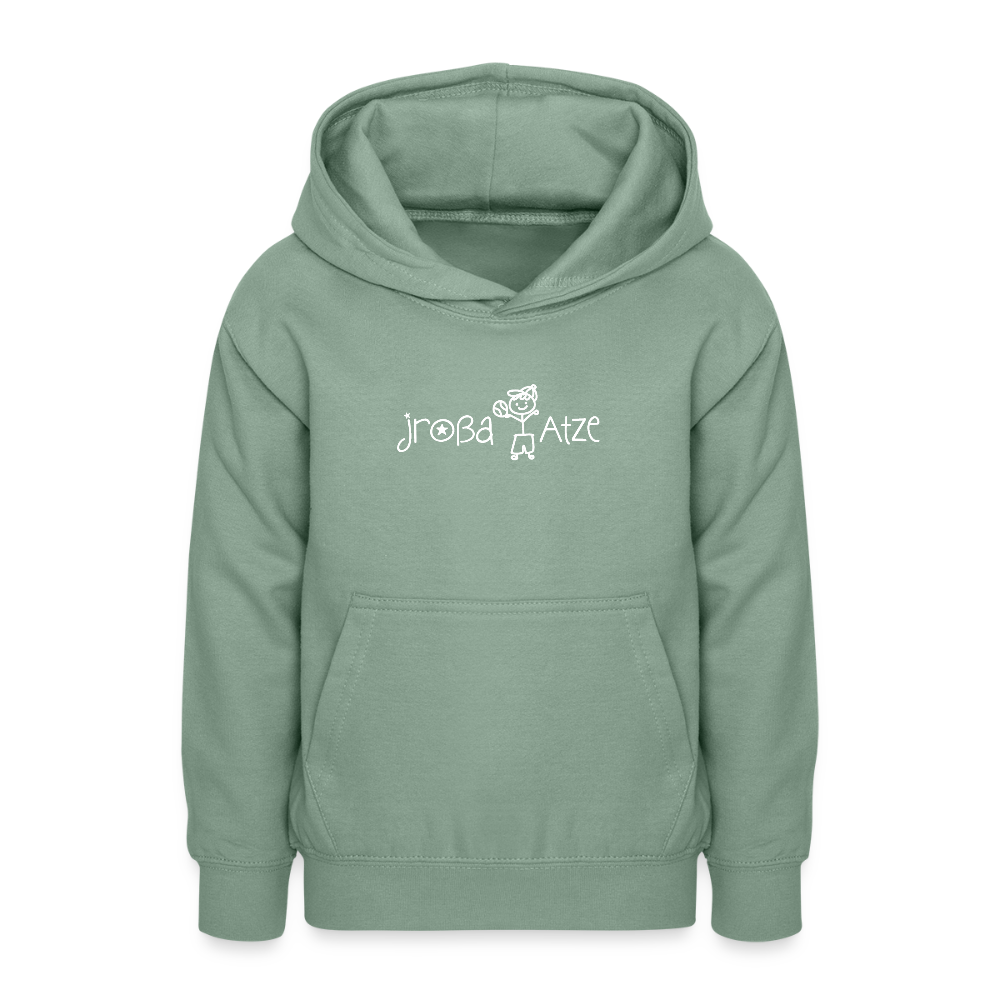 Jroßa atze - Teenager Hoodie - Graugrün