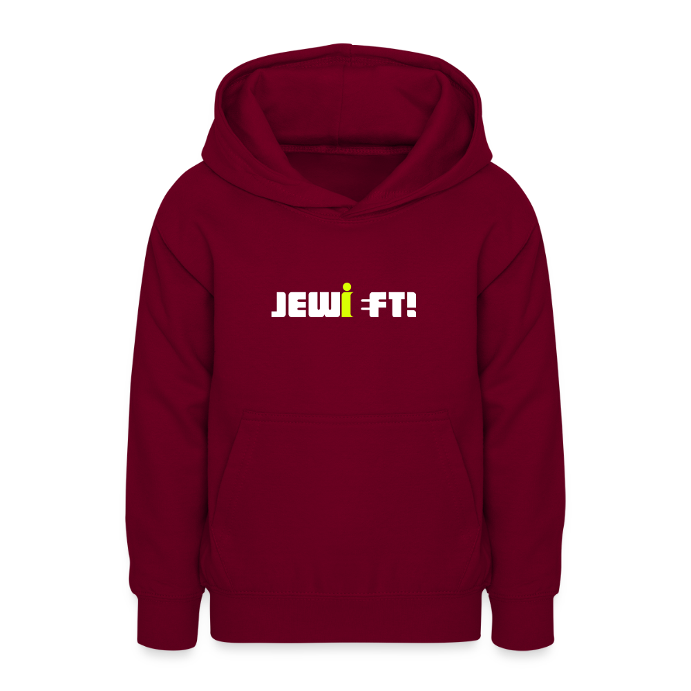 Jewieft! - Teenager Hoodie - Bordeaux
