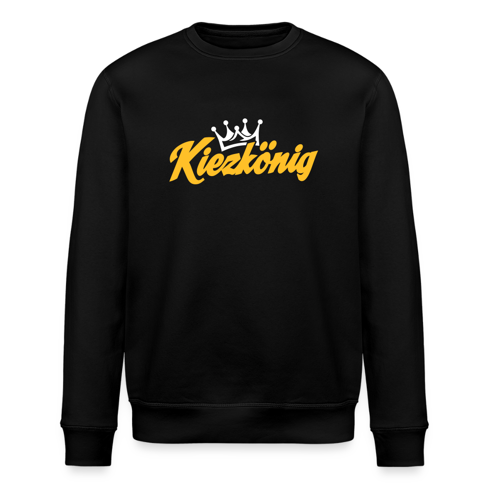 Kiezkönig - Unisex Bio Sweatshirt - Schwarz