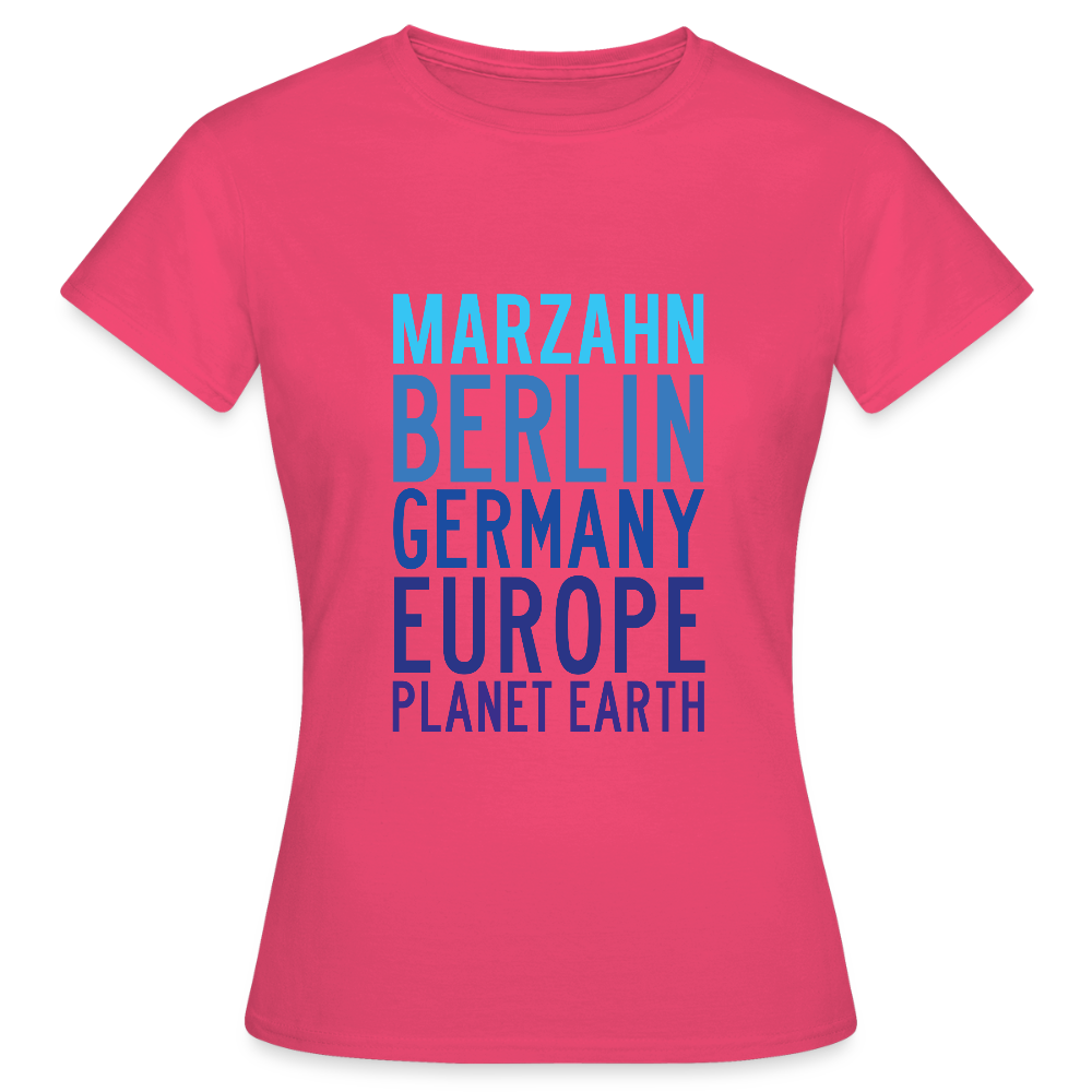 Marzahn Planet Earth - Frauen Premium T-Shirt - Azalea