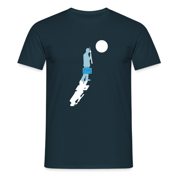 Unterwegs in Berlin - Männer Premium T-Shirt - Navy