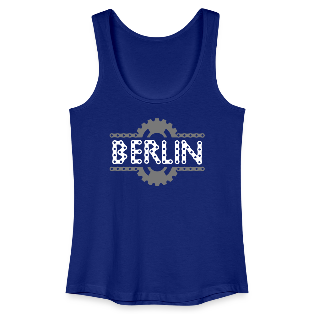 Berliner Fahrradkette - Frauen Bio Tank Top - Königsblau