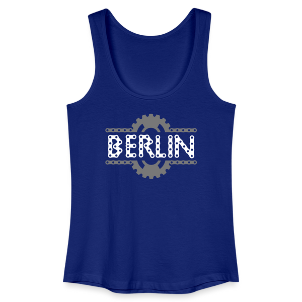 Berliner Fahrradkette - Frauen Bio Tank Top - Königsblau