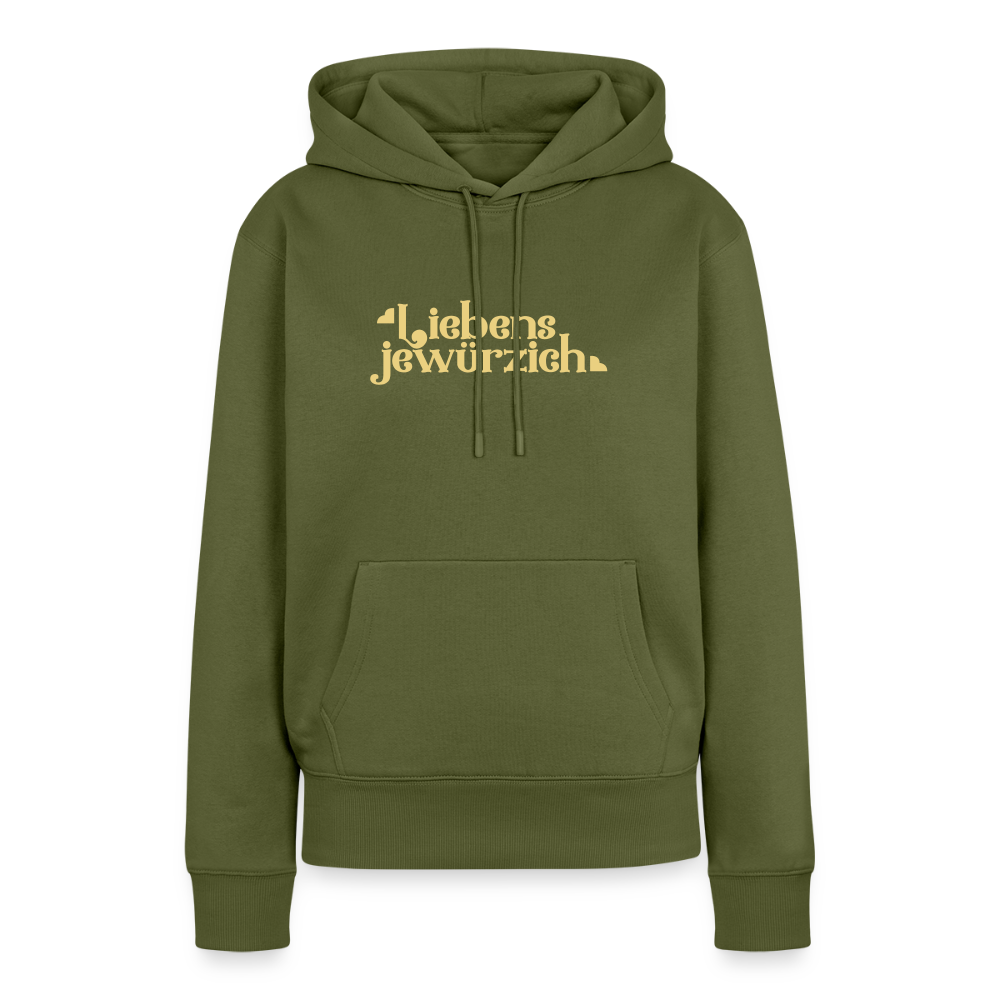 Liebensjewürzich - Frauen Premium Hoodie - Khaki